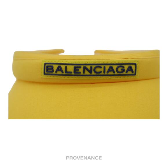 🔴 Balenciaga Logo Visor - Yellow - Picture 4 of 7